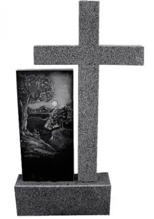Памятник с крестом